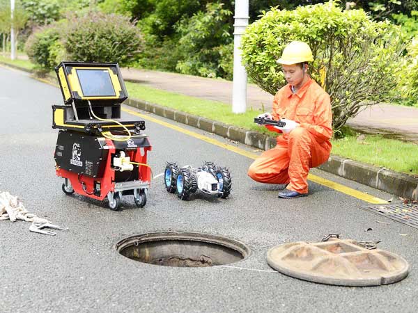 容县管道机器人检测